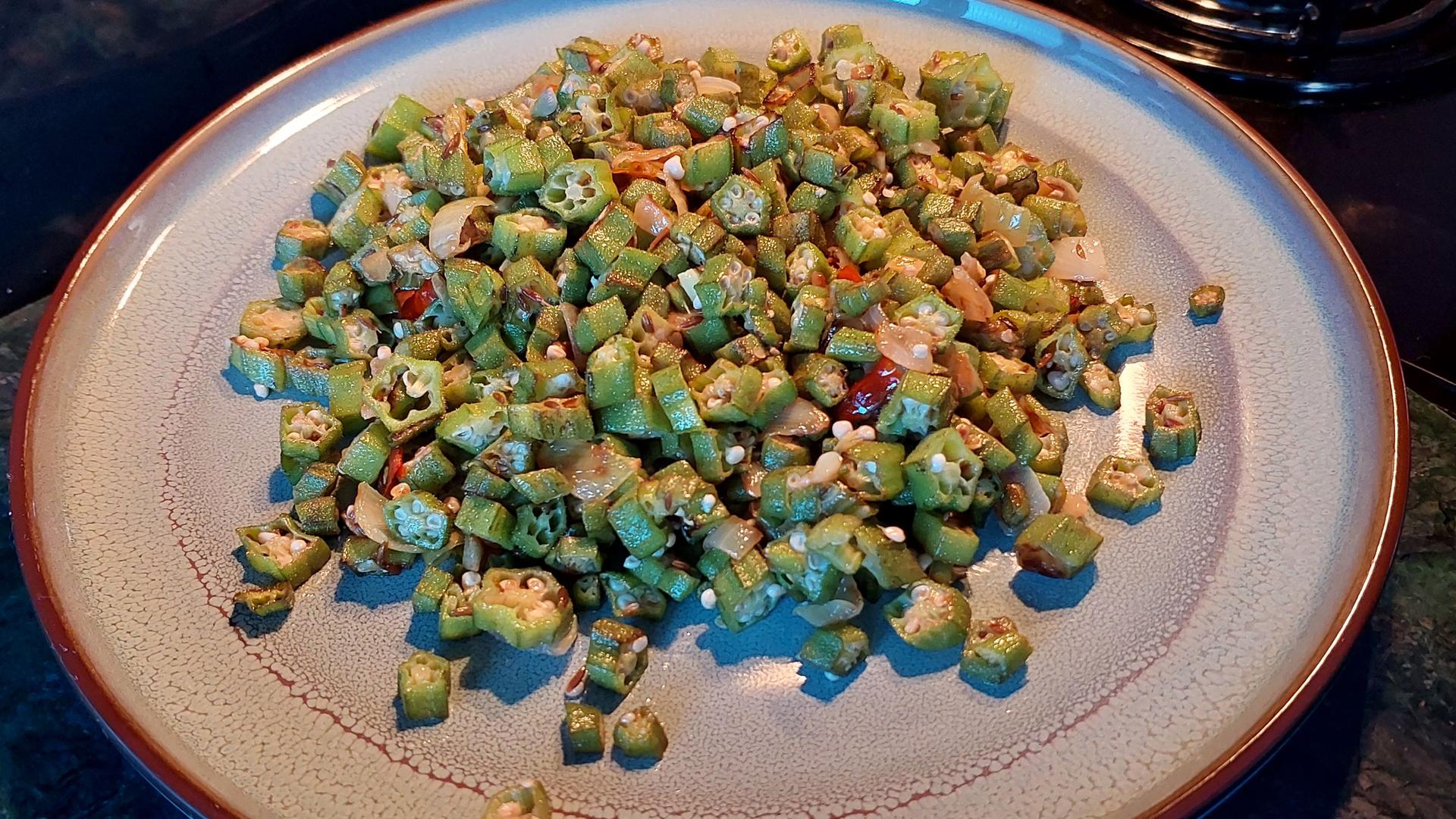 Bhindi - Okra Stir Fry