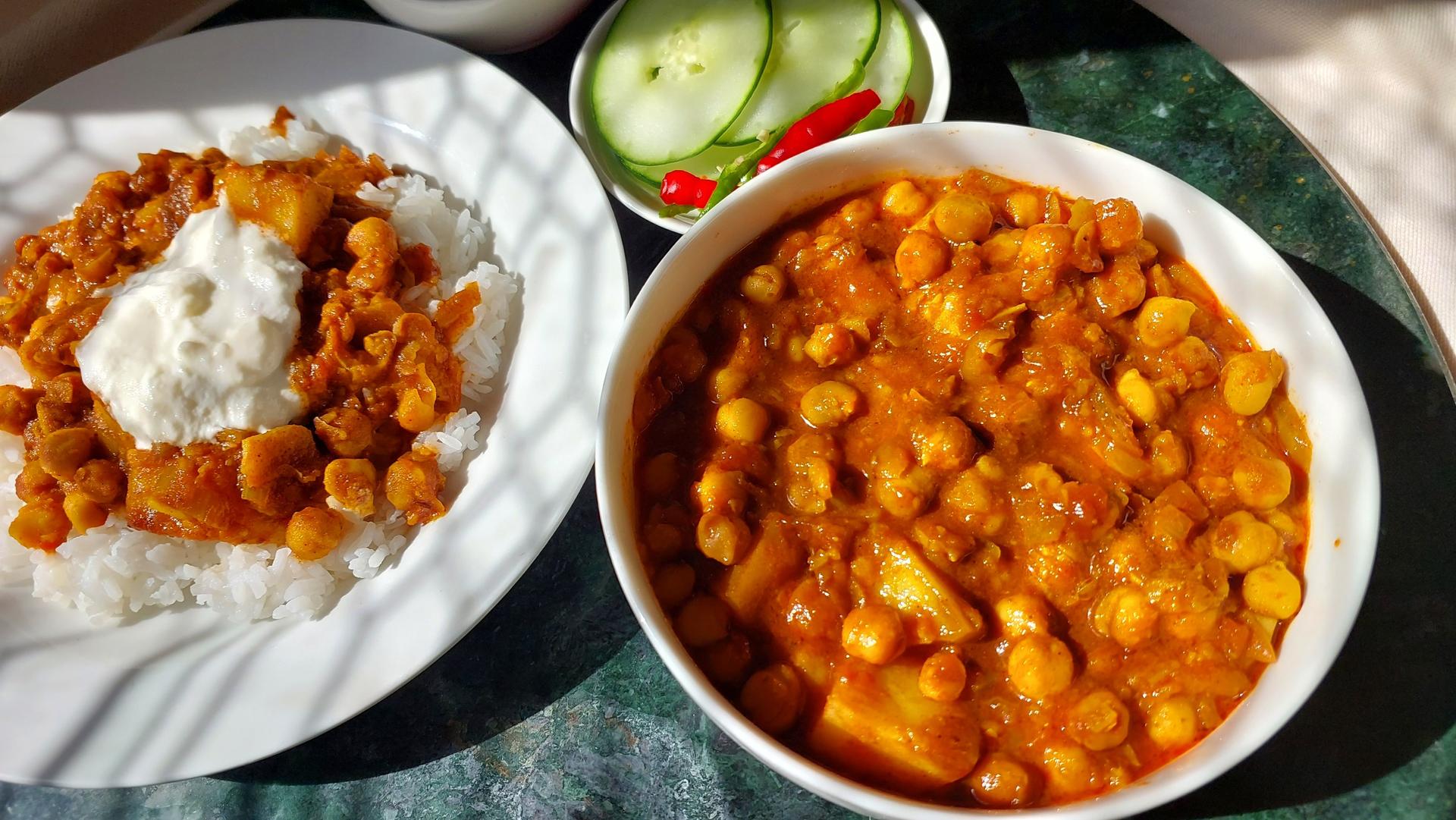 Chickpea Curry - Chana Masala