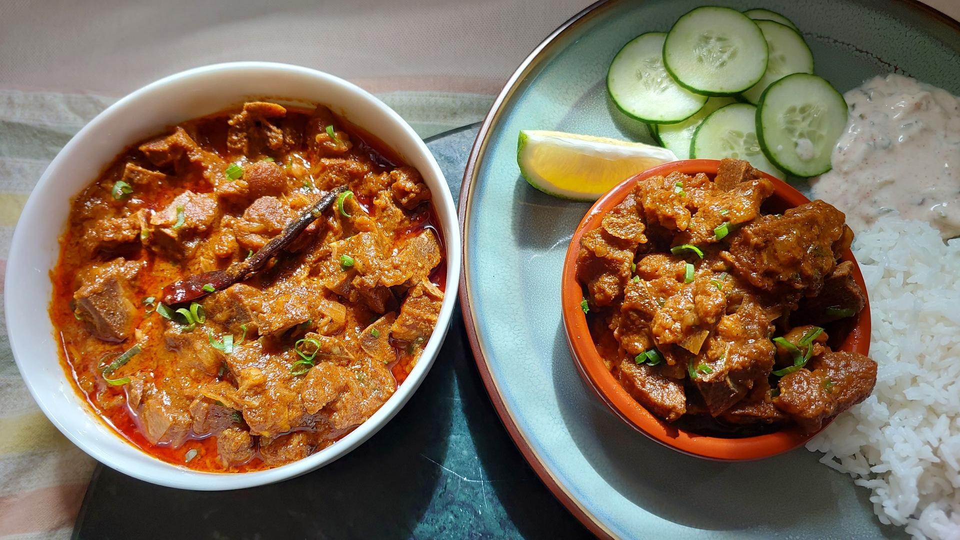 Easiest Authentic Lamb Neck Curry